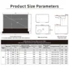 VIVIDSTORM S PRO Motorized Tension Floor Rising UST ALR Projector Screen - Image 16